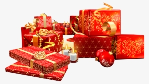 Velas,trineos Y Detalles De Navidad - Red And Gold Christmas Presents. Throw Blanket