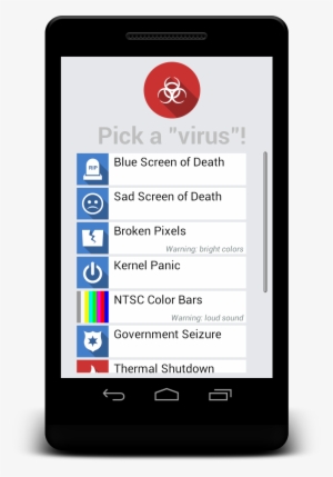 This App Does Not Actually Contain Any Viruses Only - Android