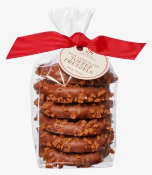 Milk Chocolate Toffee Pretzels Bag Sold Out - Saxon Chocolates Milk Chocolate Toffee Pretzels
