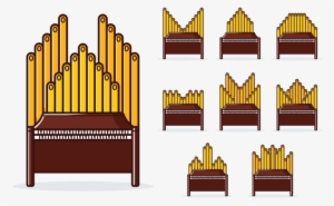 Pipe Organ Free Vector Art - Pipe Organ Clip Art