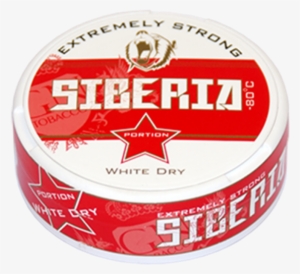 Siberia -80°c Red Label Portion 1 Can - Siberia Snus