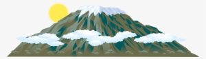 Everest Png Pic - Mount Kilimanjaro Clipart