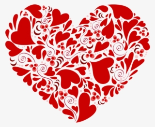 I Love You Mom Png Download Image - Heart Made From Hearts