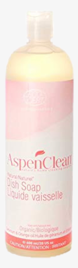 Aspenclean Dish Soap - Dish Soap With Organic Gernium & Orange Essential