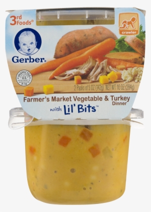 Gerber 3rd Foods Farmers Market Vegetable & Turkey
