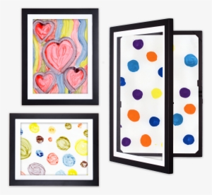 discounted - lil davinci kids art frames - 12x18 9x12
