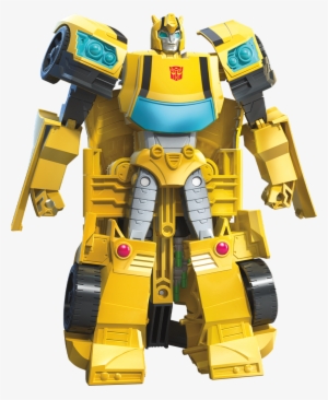 Cyberverse Ultra Class Bumblebee With Hive Swarm Action - Transformers Cyberverse Ultra Class Bumblebee