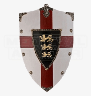 Richard The Lion Heart Wooden Shield - Richard The Lionheart Shield