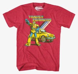 Retro Bumblebee Transformers T-shirt - Ac/dc Hard Rock Band Music Group