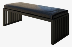 Larger / More Photos - Ahumada Leather Solid Bench Everly Quinn Upholstery: