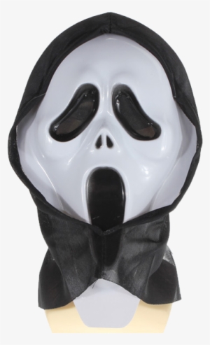 Crazy Scared Ghost Scream Face Mask Costume Party Halloween