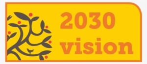 A Orange And Yellow 2030 Vision Logo - Independent Age