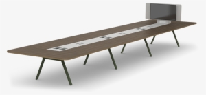 tonic conference table details - bench
