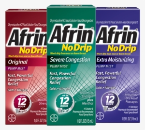 Afrin® No Drip Pump Nasal Mist Products - Afrin Spray