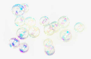 Мыльные Пузыри На Прозрачном Фоне