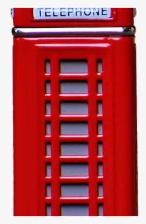 Phone Booth Clipart Transparent - Red