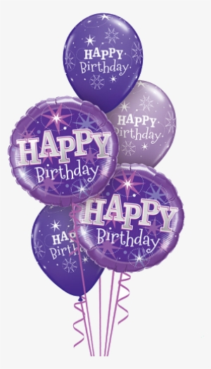I Would Like You To Help Me Celebrate My Daughter Melody's - Happy Birthday Purple Balloon