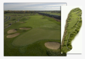 The Prairie Grasses And Fescue-covered Mounds Border - Golf Course