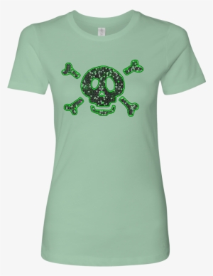 Green Skull T-shirt - T-shirt
