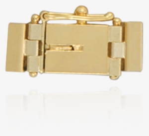 Box Clasps With Safety - Gold