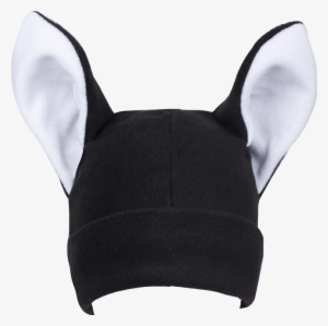Hat Bunny Fox Cat Ears Blackwhite - Brassiere