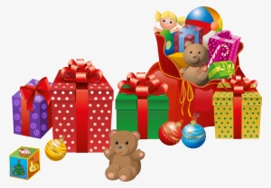Christmas Presents Clip Art Merry Christmas And Happy
