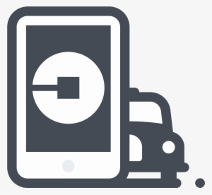 Uber Taxi Icon - Uber Icon Png