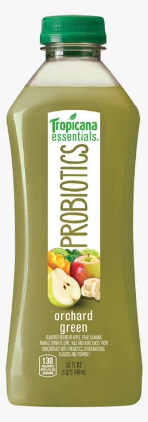A Great-tasting 100% Juice Blend Containing 1 Billion - Tropicana Essentials Probiotics