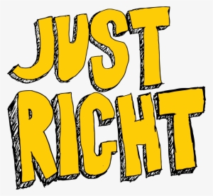 A Stand-up Comedy Show - Text Logo Just Right