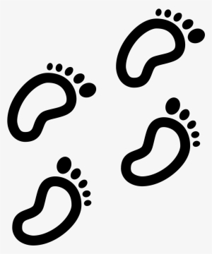 Baby Footprint Icon - Baby Footprints Png