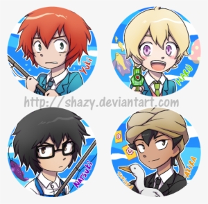 Tsuritama Button Badges For Sale By Shazy - 2012
