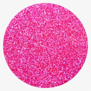 87 Hot Kiss - Pink Glitter Circle Png