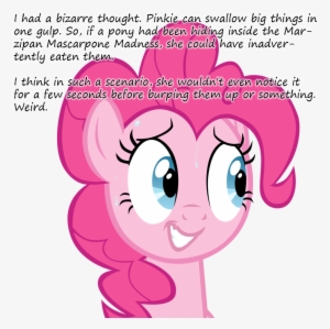 Accidental Pony Eating, Bad Poker Face, Burp, Cake, - Pinkie Pie Burp