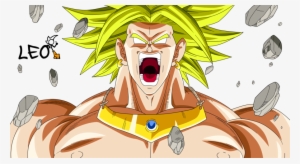 Clipart Transparent Angry By Link Leob - Dragon Ball Z Broly Angry