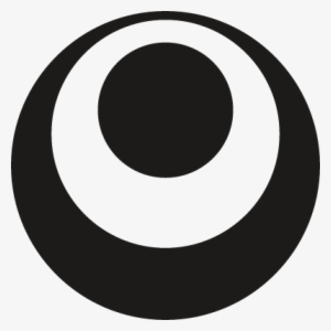 Japanese Circular Symbol Vector - Okinawa Flag Black And White