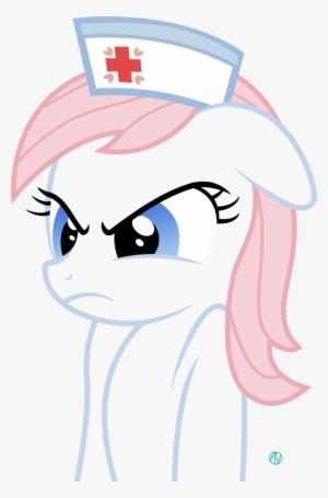 Angry Nurse Png - Mlp Nurse Redheart Mad