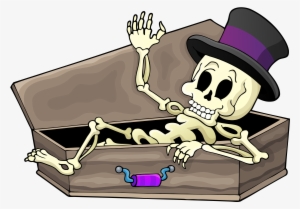 Calaverita En Ataud - Cartoon