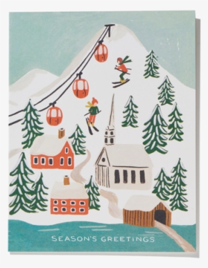 Holiday Snow Scene - Rifle Paper Co Christmas