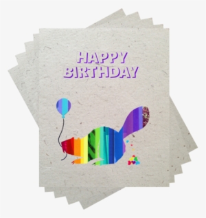 Beaver Multi-card Birthday Pack - Greeting Card