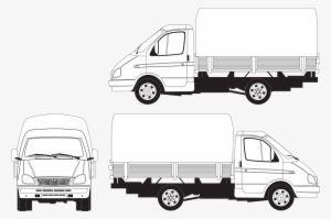 Gas, Gazelle, Awning, Body, Truck, Load, Vector - 트럭 Ai
