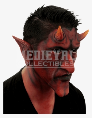 Red Devil Ears Latex Appliance - Horror Red Devil Ears