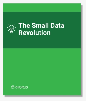 The Small Data Revolution New Ebook Cover 2018 - Small Data
