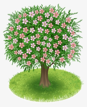 Pin By Melek Sema Tinaz On Önemli̇ - Flower Tree Clip Art