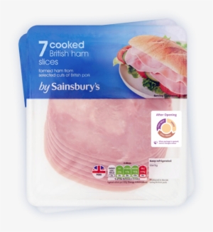 'smart Label' From Sainsbury's Shows How Long Ham Packaging - Sainsburys Smart Label