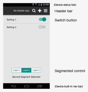 Themed Widgets Can Be Used To Create Native-looking - Android Switch Button