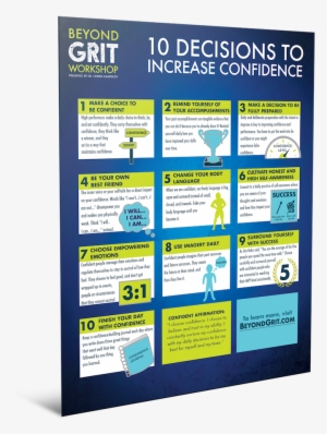 Download The 10 Decisions To Increase Confidence Pdf - Poster