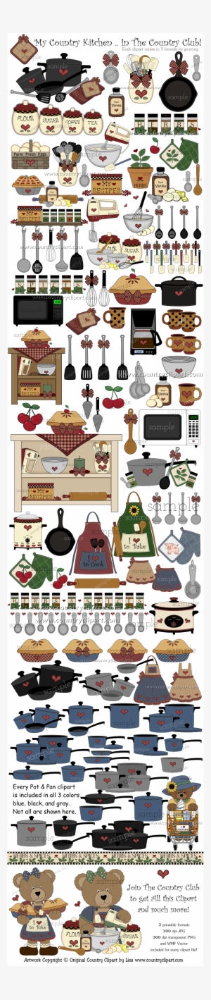50 Off Cooking Clipart Baking Clipart Holiday By Withenvypaper - Graphics For Kitchen