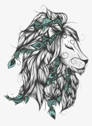 Report Abuse - Poetic Lion Tattoo