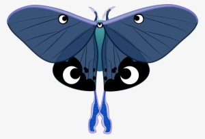 Moths And Butterflies Clipart Butterfly Luna Moth Luna - Princess Luna