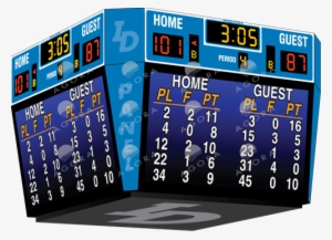Bb-2146 Basketball Scoreboards - Basketball